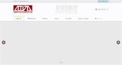 Desktop Screenshot of abbta.se
